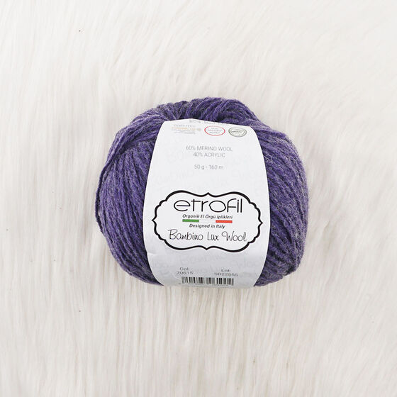 ETROFİL BAMBİNO LUX WOOL ÖRGÜ İPİ 50 GR. 160 MT.