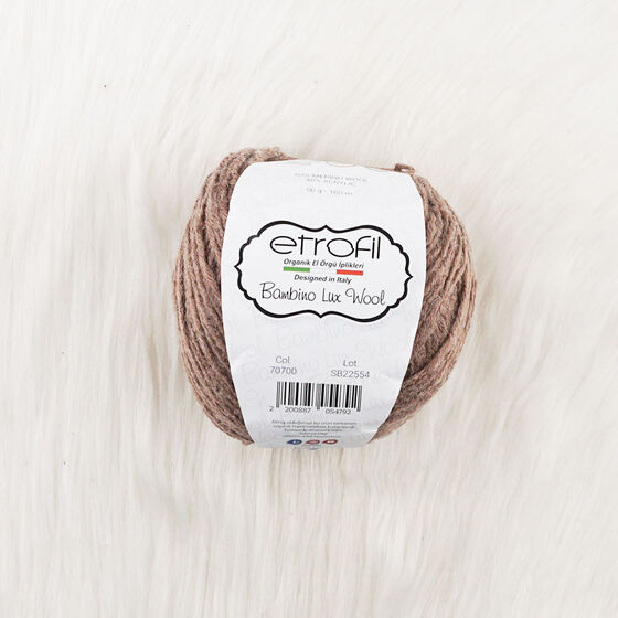 ETROFİL BAMBİNO LUX WOOL ÖRGÜ İPİ 50 GR. 160 MT.