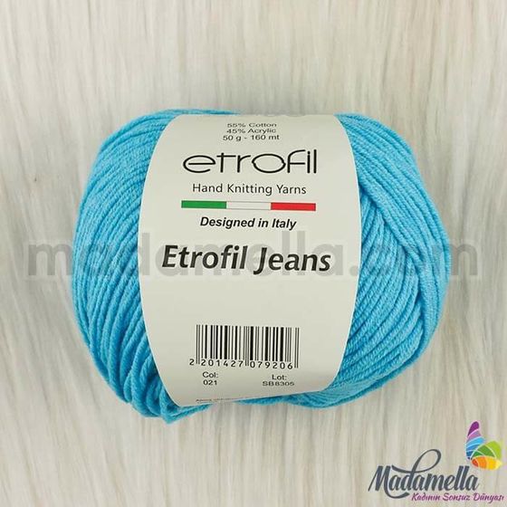 ETROFİL JEANS ÖRGÜ İPİ 50 GR