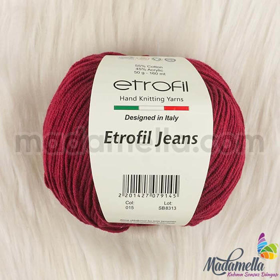 ETROFİL JEANS ÖRGÜ İPİ 50 GR