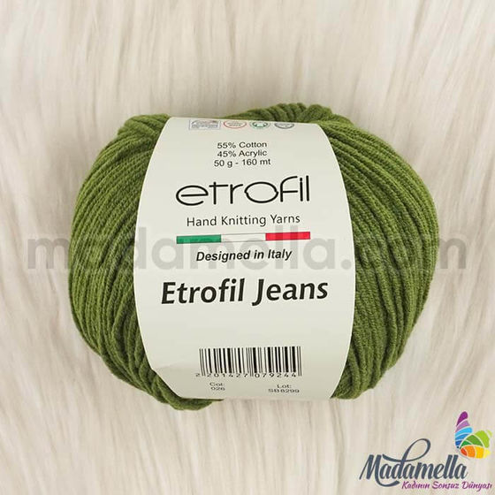 ETROFİL JEANS ÖRGÜ İPİ 50 GR