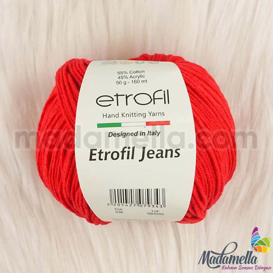 ETROFİL JEANS ÖRGÜ İPİ 50 GR