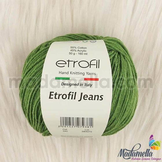 ETROFİL JEANS ÖRGÜ İPİ 50 GR