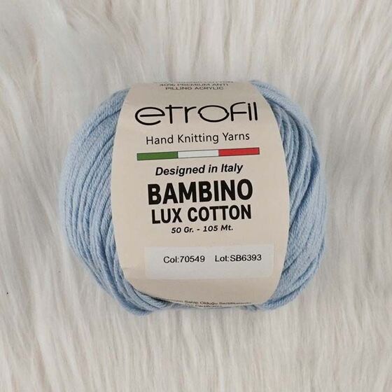 ETROFİL BAMBİNO LUX COTTON ÖRGÜ İPİ