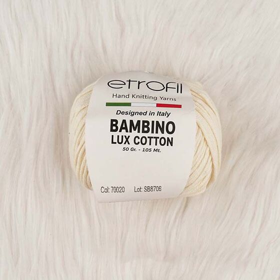 ETROFİL BAMBİNO LUX COTTON ÖRGÜ İPİ