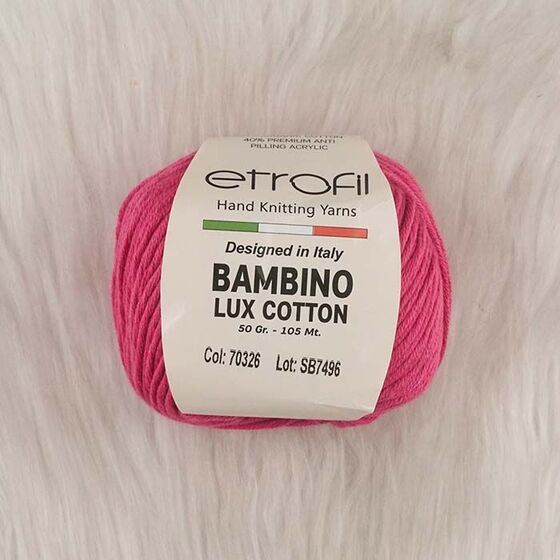 ETROFİL BAMBİNO LUX COTTON ÖRGÜ İPİ