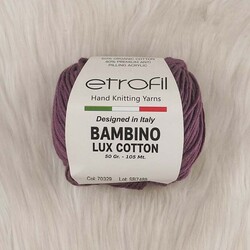 ETROFİL BAMBİNO LUX COTTON ÖRGÜ İPİ - Thumbnail