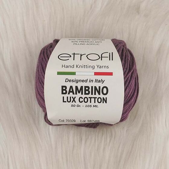 ETROFİL BAMBİNO LUX COTTON ÖRGÜ İPİ