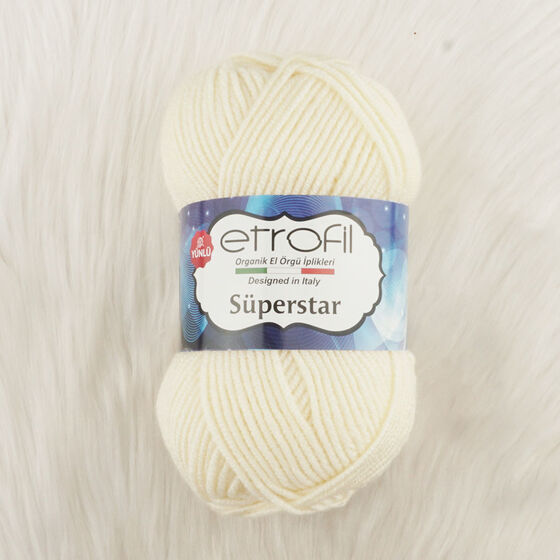 ETROFİL SÜPERSTAR EL ÖRGÜ İPİ 100 GR.170 MT.