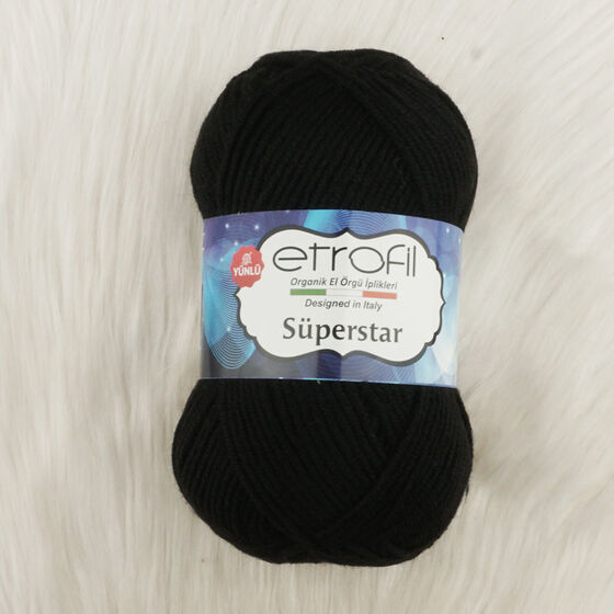 ETROFİL SÜPERSTAR EL ÖRGÜ İPİ 100 GR.170 MT.