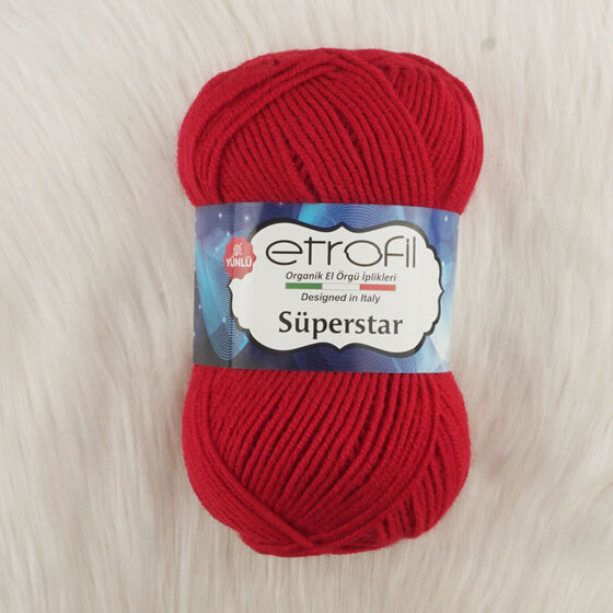 ETROFİL SÜPERSTAR EL ÖRGÜ İPİ 100 GR.170 MT.