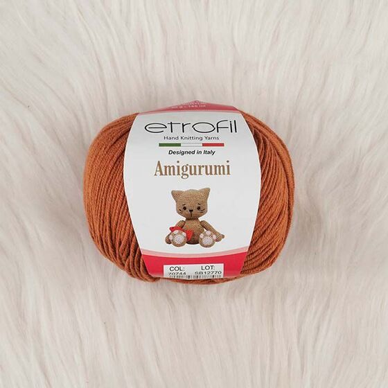 Etrofil Amigurumi Fils à coudre-Light Terracotta Crochet Cotton