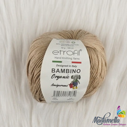 ETROFIL BAMBINO ORGANIC KNITTING YARN - Thumbnail