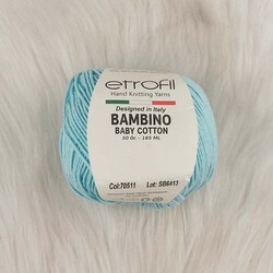 ETROFIL BAMBINO ORGANIC KNITTING YARN - Thumbnail