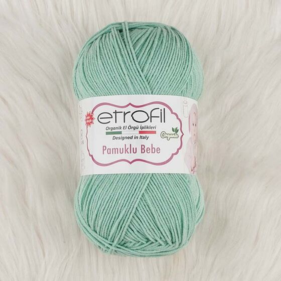  ETROFİL COTTON BABY ORGANIC KNITTING YARN 100 GR.260 MT.