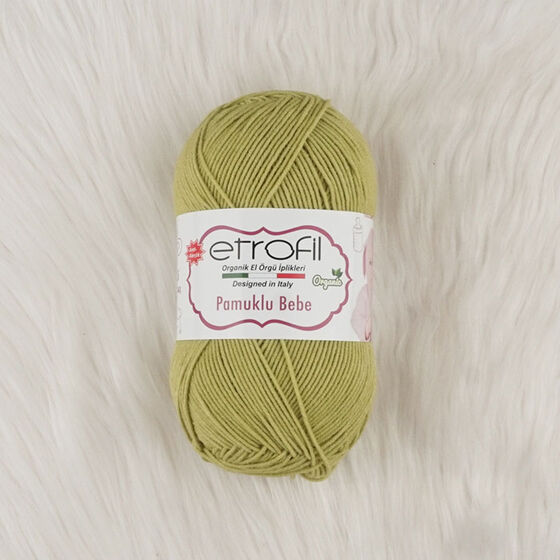  ETROFİL COTTON BABY ORGANIC KNITTING YARN 100 GR.260 MT.