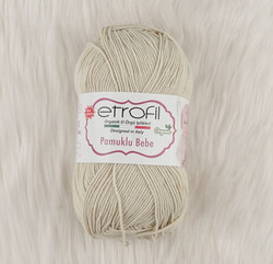  ETROFİL COTTON BABY ORGANIC KNITTING YARN 100 GR.260 MT. - Thumbnail