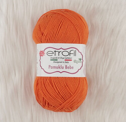  ETROFİL COTTON BABY ORGANIC KNITTING YARN 100 GR.260 MT. - Thumbnail