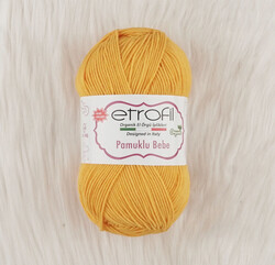  ETROFİL COTTON BABY ORGANIC KNITTING YARN 100 GR.260 MT. - Thumbnail