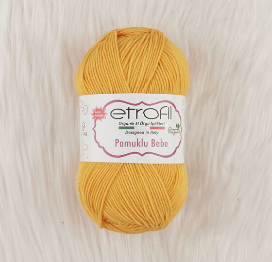  ETROFİL COTTON BABY ORGANIC KNITTING YARN 100 GR.260 MT.