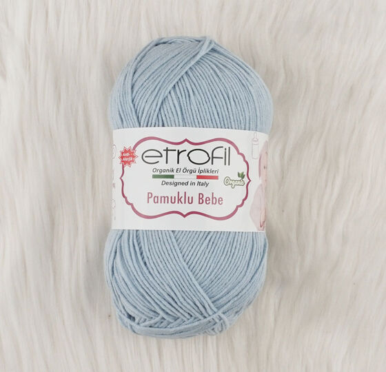  ETROFİL COTTON BABY ORGANIC KNITTING YARN 100 GR.260 MT.