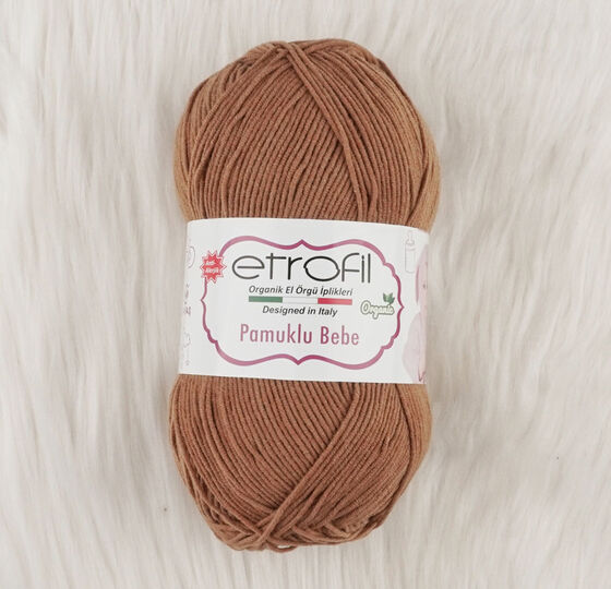  ETROFİL COTTON BABY ORGANIC KNITTING YARN 100 GR.260 MT.