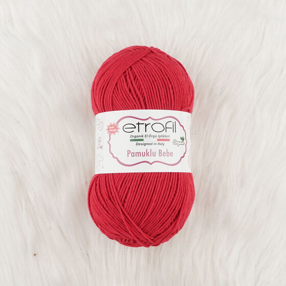  ETROFİL COTTON BABY ORGANIC KNITTING YARN 100 GR.260 MT.