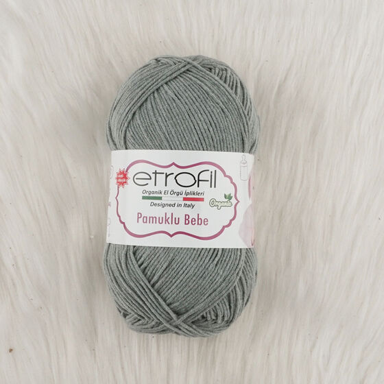  ETROFİL COTTON BABY ORGANIC KNITTING YARN 100 GR.260 MT.