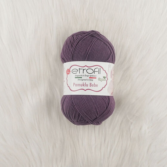  ETROFİL COTTON BABY ORGANIC KNITTING YARN 100 GR.260 MT.