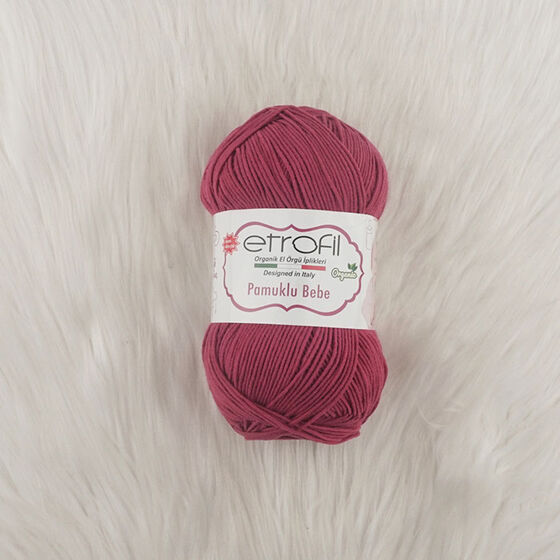  ETROFİL COTTON BABY ORGANIC KNITTING YARN 100 GR.260 MT.