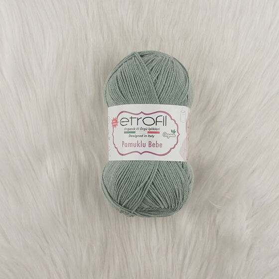  ETROFİL COTTON BABY ORGANIC KNITTING YARN 100 GR.260 MT.