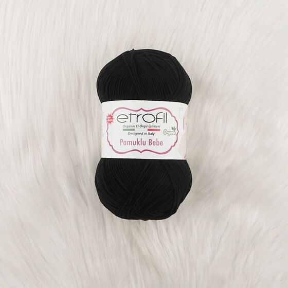  ETROFİL COTTON BABY ORGANIC KNITTING YARN 100 GR.260 MT.