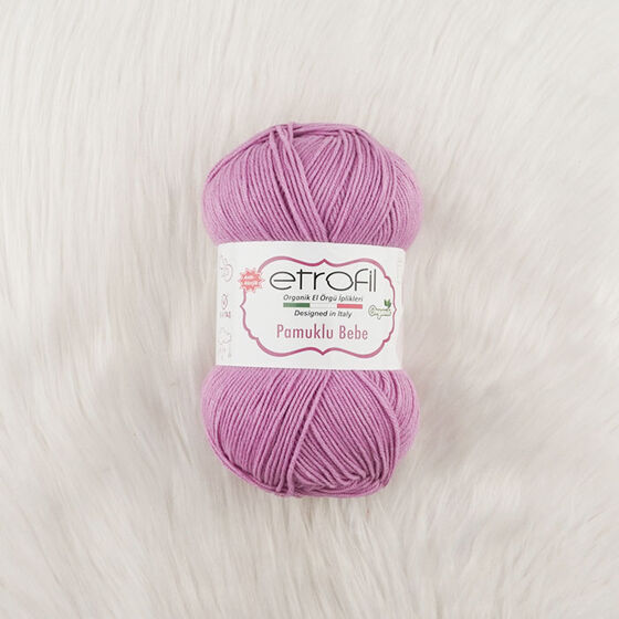  ETROFİL COTTON BABY ORGANIC KNITTING YARN 100 GR.260 MT.