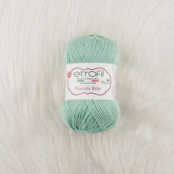  ETROFİL COTTON BABY ORGANIC KNITTING YARN 100 GR.260 MT.