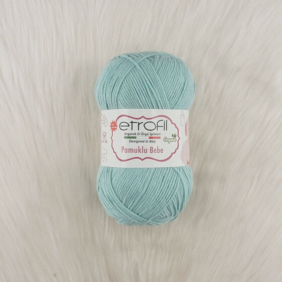  ETROFİL COTTON BABY ORGANIC KNITTING YARN 100 GR.260 MT.