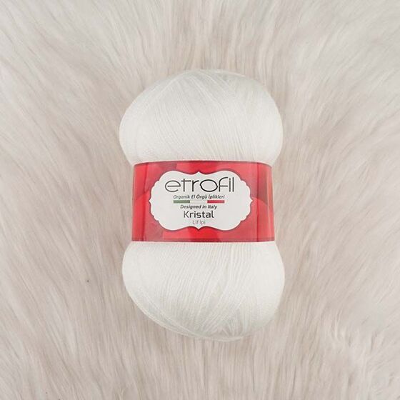 ETROFİL CRYSTAL FIBER THREAD 100 GR.