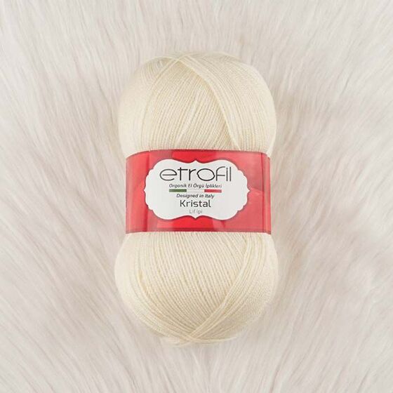 ETROFİL CRYSTAL FIBER THREAD 100 GR.