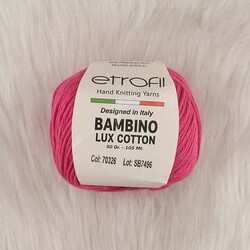 ETROFİL BAMBINO LUX COTTON KNITTING YARN - Thumbnail