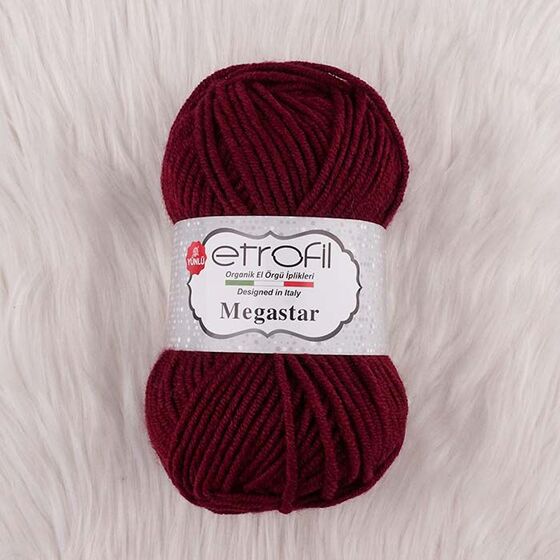 ETROFİL MEGASTAR HAND KNITTING YARN 100 GR.110 MT.