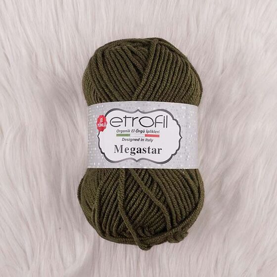 ETROFİL MEGASTAR HAND KNITTING YARN 100 GR.110 MT.