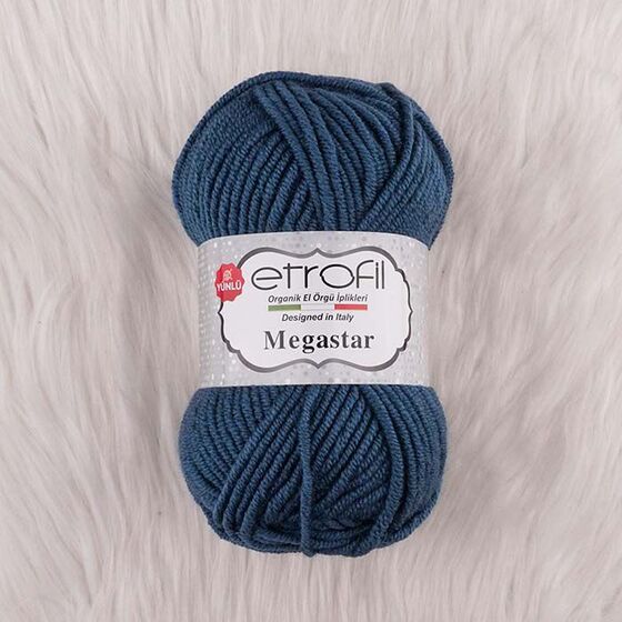 ETROFİL MEGASTAR HAND KNITTING YARN 100 GR.110 MT.