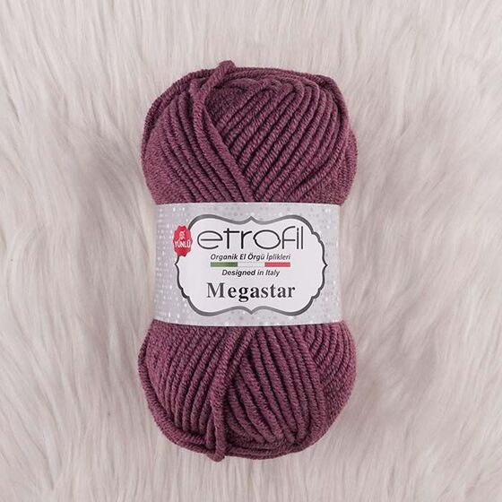 ETROFİL MEGASTAR HAND KNITTING YARN 100 GR.110 MT.