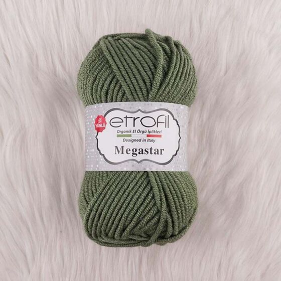 ETROFİL MEGASTAR HAND KNITTING YARN 100 GR.110 MT.