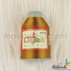 LEYLAK 50 GR. 10 PLY EMBROIDERY GOLD - Thumbnail