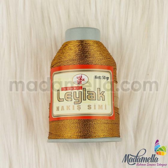 LEYLAK 50 GR. 10 PLY EMBROIDERY GOLD