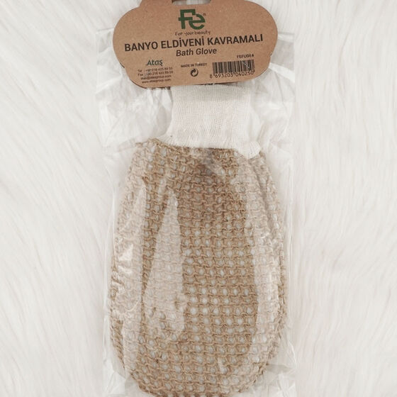 FE BATH GLOVE WITH GRIP 1130-FEFU014