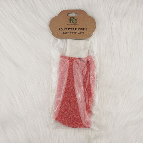 FE POLYESTER BATH GLOVES 1120-FEFU008