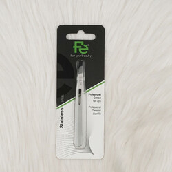 FE STAINLESS TWEEZERS PROFESSIONAL SIDE TIP FEPI033-B - Thumbnail