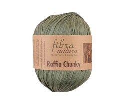 FİBRANATURA RAFFİA CHUNKY KAĞIT İPLİK 100 GR. - Thumbnail