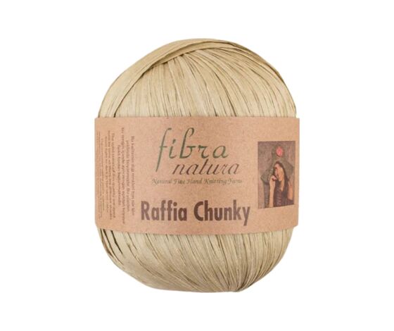 FİBRANATURA RAFFİA CHUNKY KAĞIT İPLİK 100 GR.